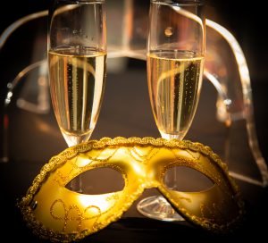 masque et champagne